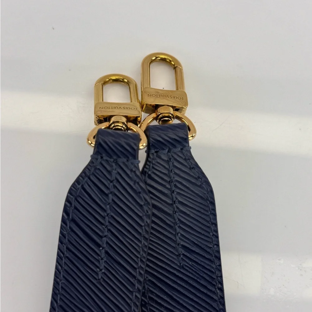 Louis Vuitton Monogram Blue Epi Bandouliere Strap